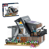 Mocsage Modern Villa with LED Light Building Blocks Set (3832PCS)
